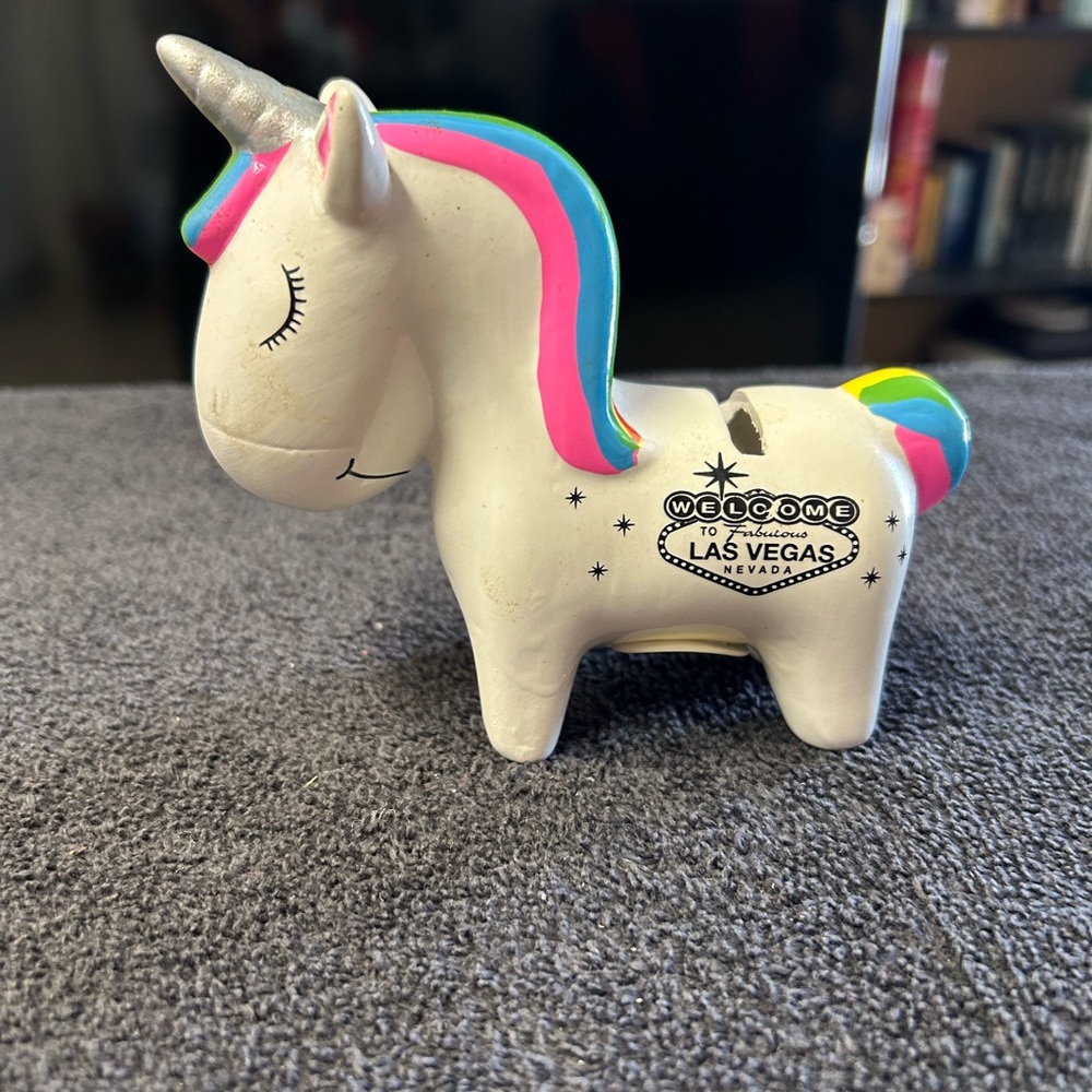Unicorn piggy bank